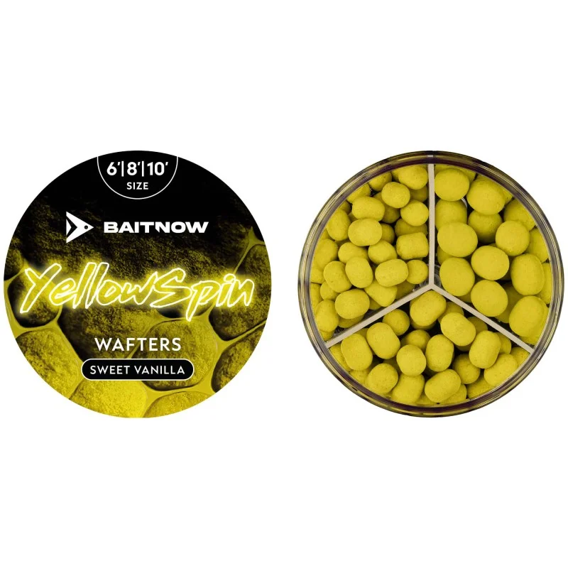 Kup teraz Wafters BaitNow Method Feeder Yellow Spin 6/8/10mm 24g