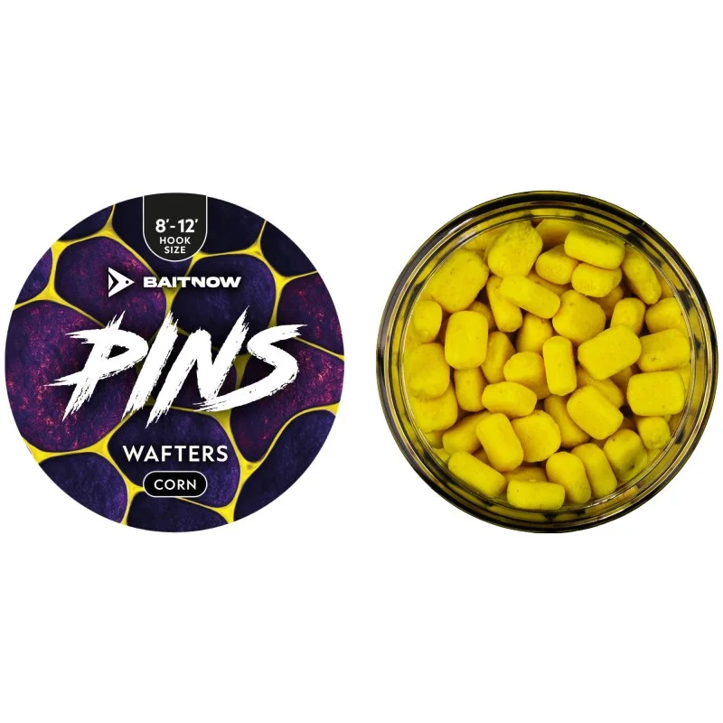 Wafters BaitNow Method Feeder Pins Corn 8-12mm 12g Zniżka