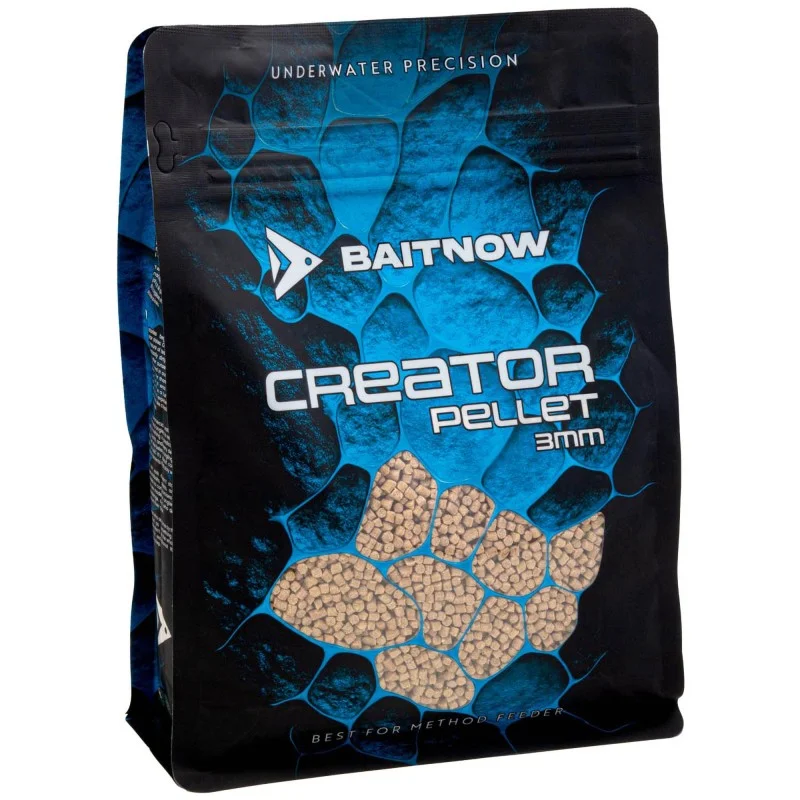 Pellet BaitNow Method Feeder Creator 3mm 800g Popularny