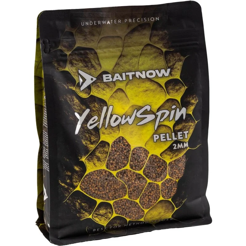 Tani Pellet BaitNow Method Feeder Yellow Spin 2mm 800g