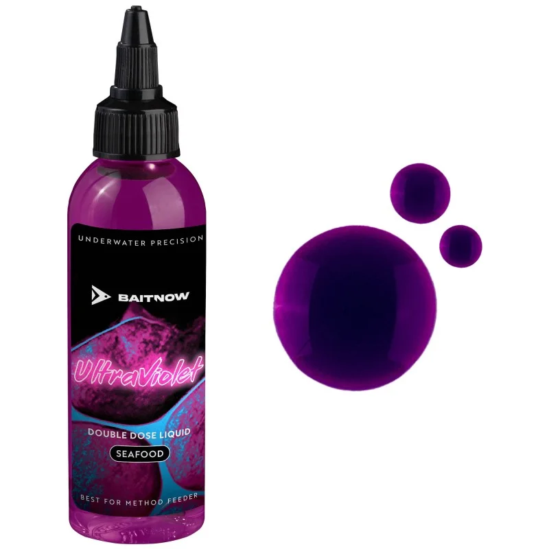 Liquid BaitNow Method Feeder Double Dose Ultra Violet 100ml Kup teraz