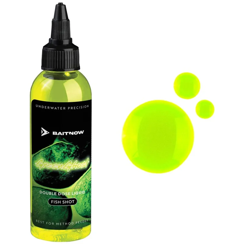 Tylko do końca tygodnia Liquid BaitNow Method Feeder Double Dose Green Ghost 100ml