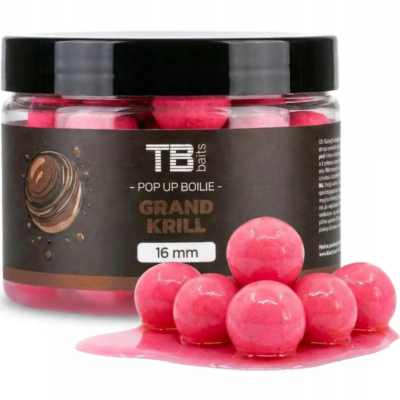 Bezpieczna płatność Kulki TB Baits/ Blazek Floating Boilie Pop-Up Grand Krill + NHDC 50g - 12mm