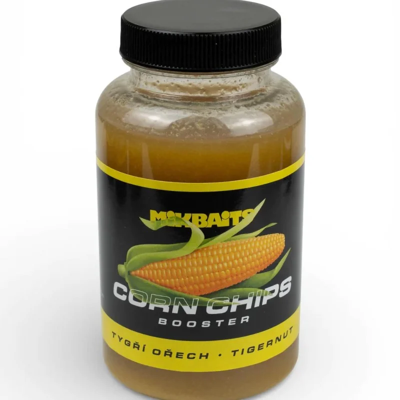 Oferta limitowana Liquid Mikbaits Corn Chips Booster 250ml - Orzech Tygrysi