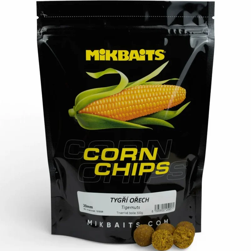Kulki Mikbaits Corn Chips 300g - Orzech Tygrysi 20mm Łatwy zwrot