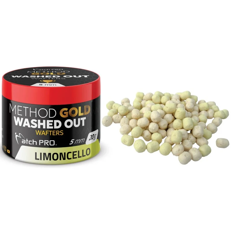Okazja Kulki Matchpro Method Gold Wafters Washed Out Limoncello 5mm 20g