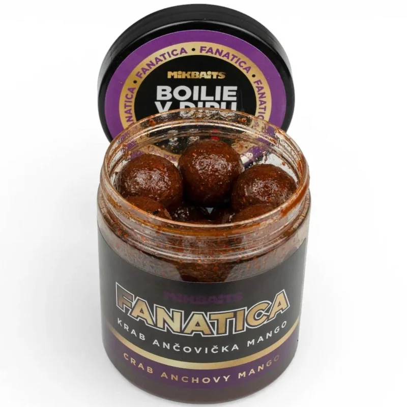 Kulki W Dipie Mikbaits Fanatica 250ml - Krab Anchois Mango 24mm Kup teraz