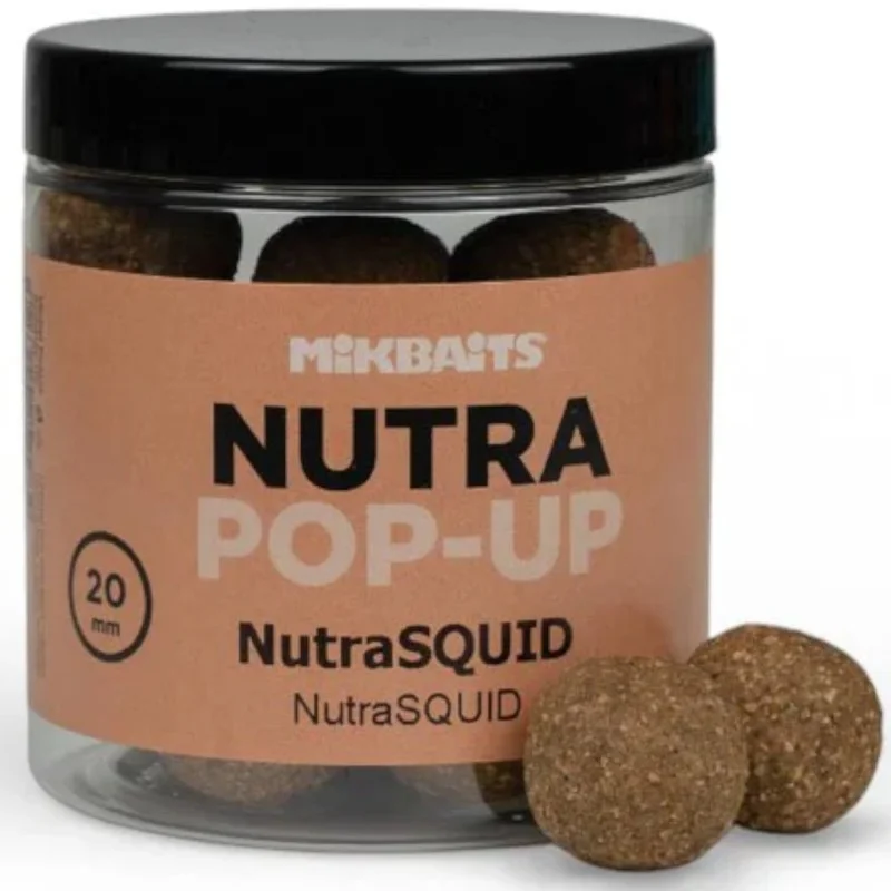 Tani Kulki Mikbaits NUTRA Pop-Up 250ml - NutraSQUID 20mm