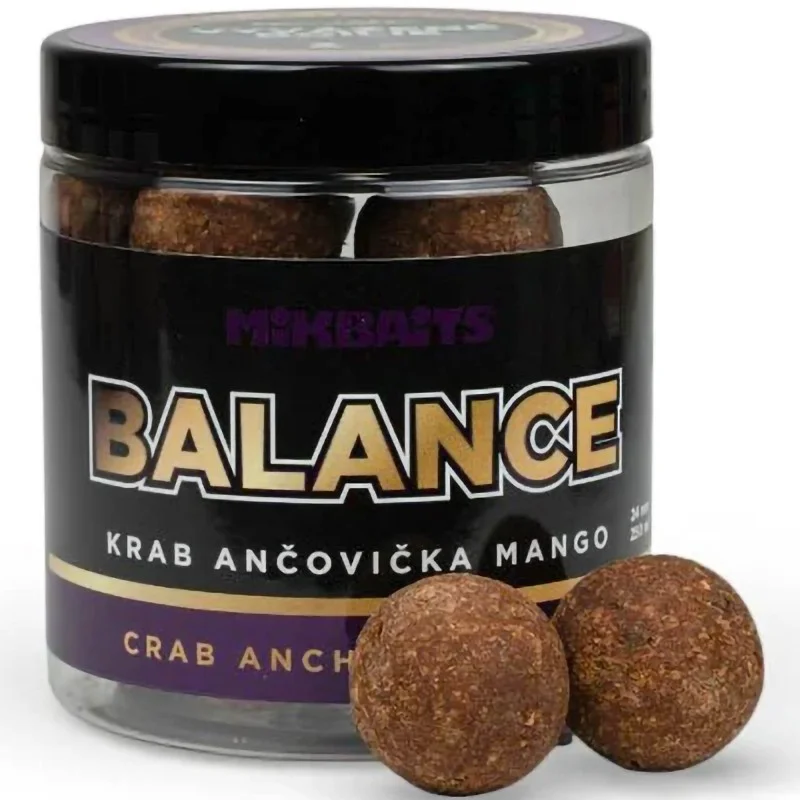 Do wyczerpania zapasów Kulki Mikbaits Fanatica Balance 250ml - Krab Anchois Mango 24mm