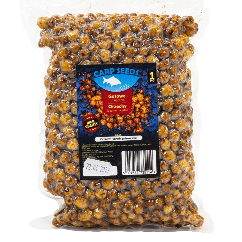 Orzechy Tygrysie Carp Seeds Gotowe Mix 1kg Hit cenowy