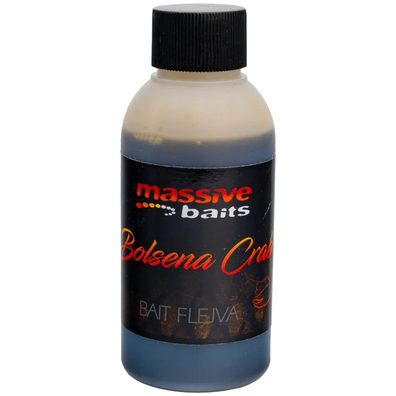 Hit sprzedaży Liquid Massive Baits Top Shelf Bait Flejva Bolsena Crab 100ml