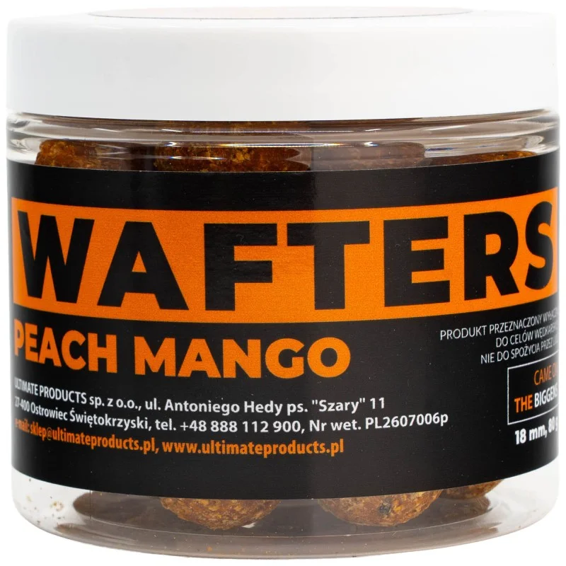 Taniej Kulki Ultimate Products Wafters Peach Mango 18mm