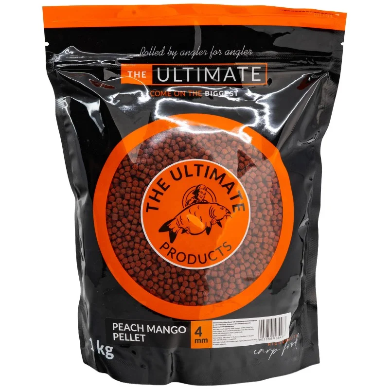 Kup teraz Pellet Ultimate Products Peach Mango 4mm 1kg