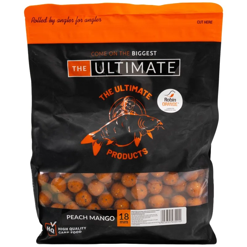 Kulki Zanętowe Ultimate Products Peach Mango 18mm 1kg Oferta czasowa