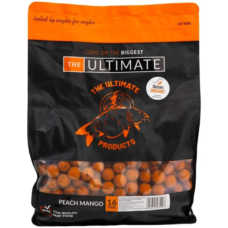 Kulki Zanętowe Ultimate Products Peach Mango 16mm 1kg Ostatnia szansa