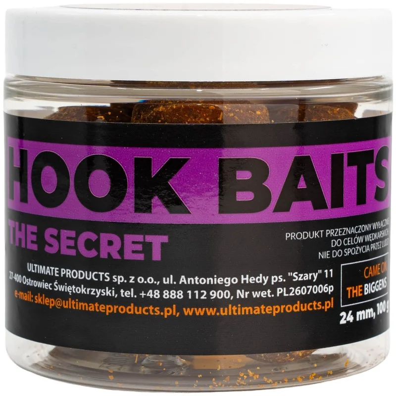 Zamów teraz Kulki Haczykowe Ultimate Products The Secret 24mm