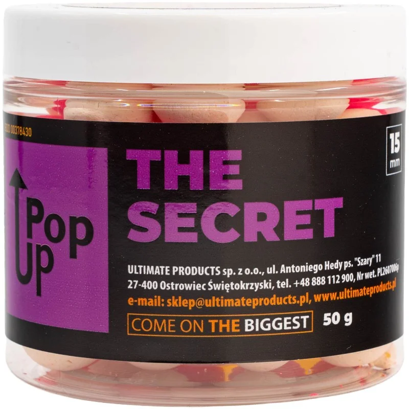 Rabat Kulki Ultimate Products Pop Up The Secret 15mm