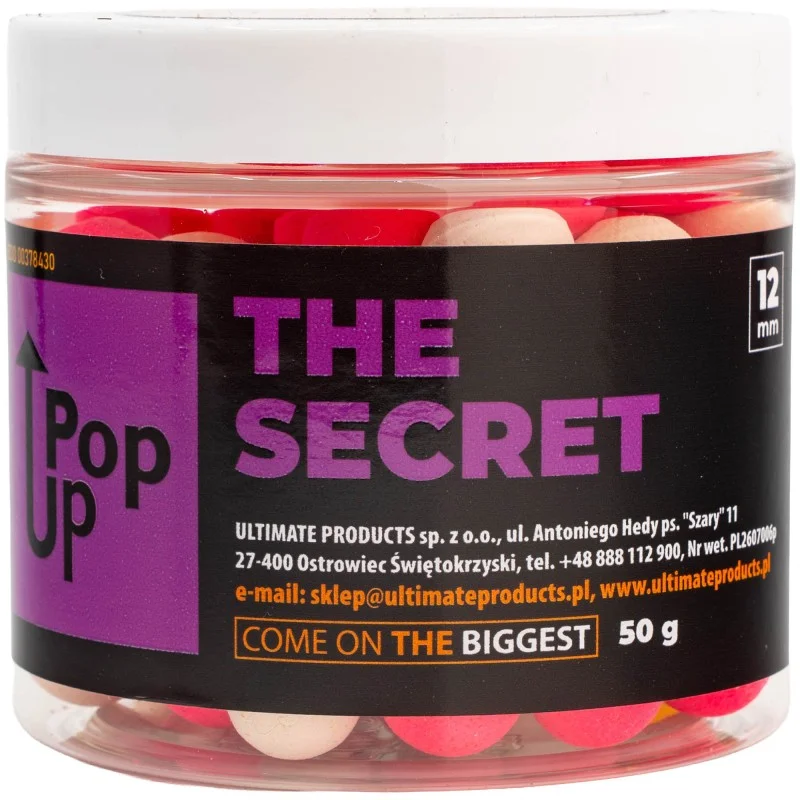Kulki Ultimate Products Pop Up The Secret 12mm Szybka wysyłka