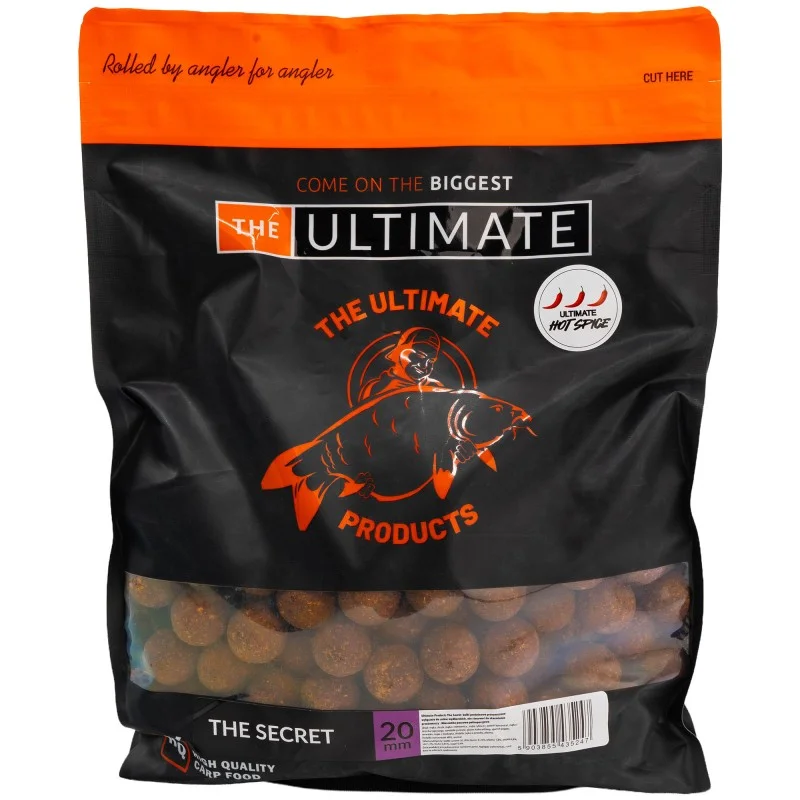 Darmowy zwrot Kulki Zanętowe Ultimate Products The Secret 20mm 1kg
