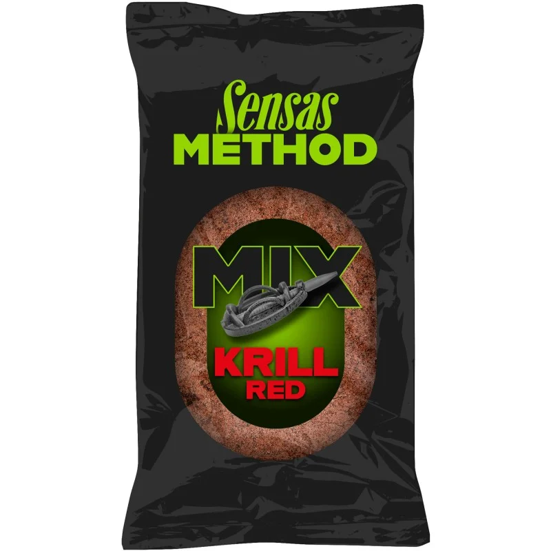 Promocja Zanęta Sensas Method Mix Red Krill 1kg