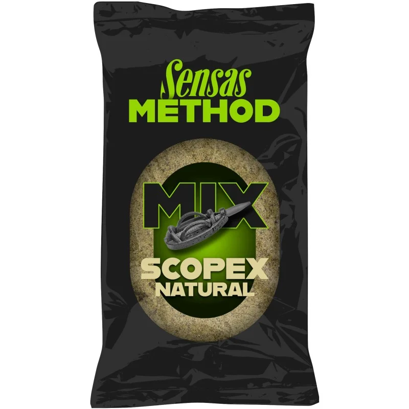 Zniżka Zanęta Sensas Method Mix Natural Scopex 1kg