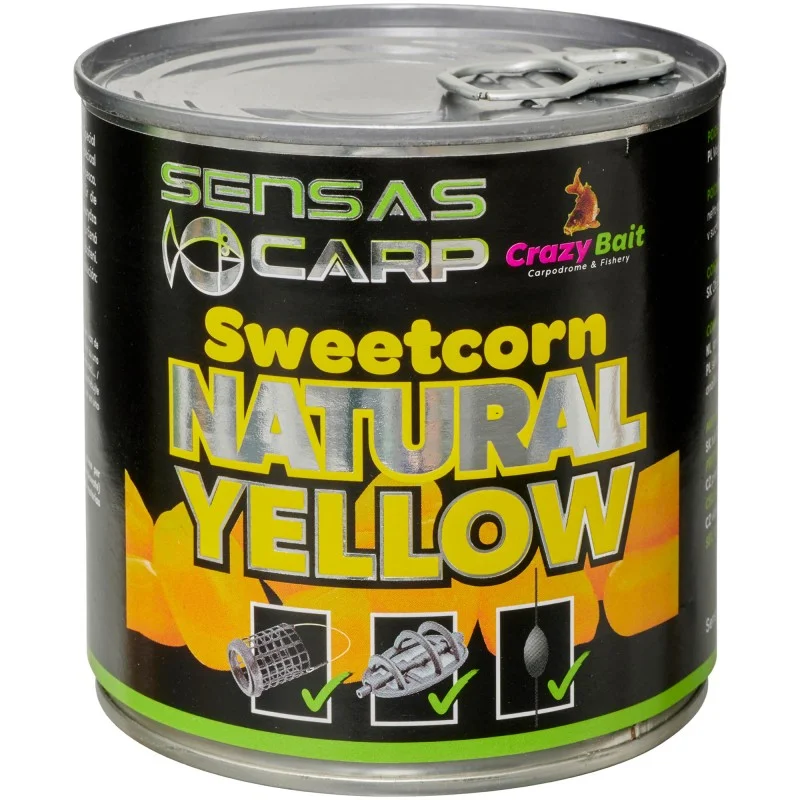 Hit sprzedaży Kukurydza W Puszce Sensas Naturalna 285g