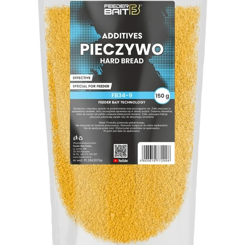 Dodatek Feeder Bait Żółte Pieczywo 150g Zamów teraz