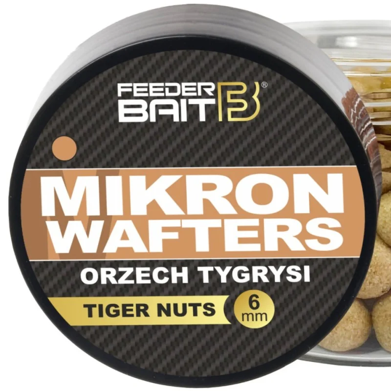 Darmowy zwrot Mikron Wafters Feeder Bait Orzech Tygrysi