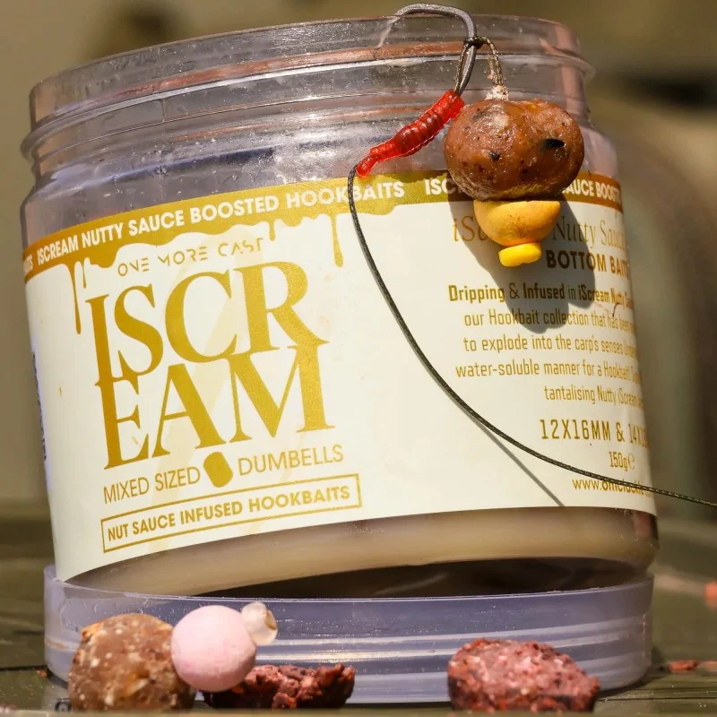 Oferta limitowana Kulki One More Cast IScream Nutty Sauce Infused Hookbaits 12x16mm & 14x18mm