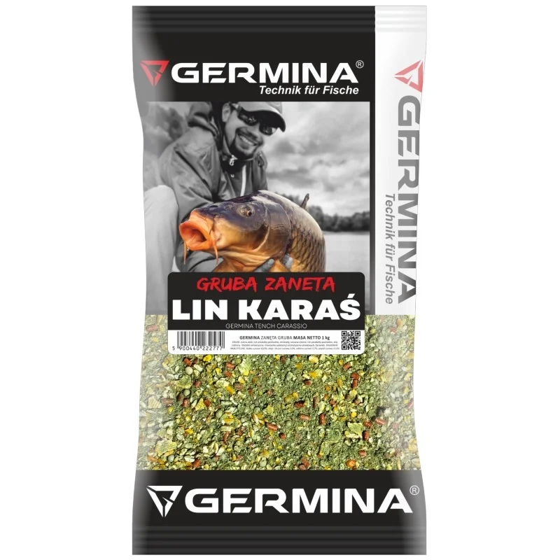Ostatnie sztuki Zanęta Genlog Germina Gruba Lin Karaś 1kg