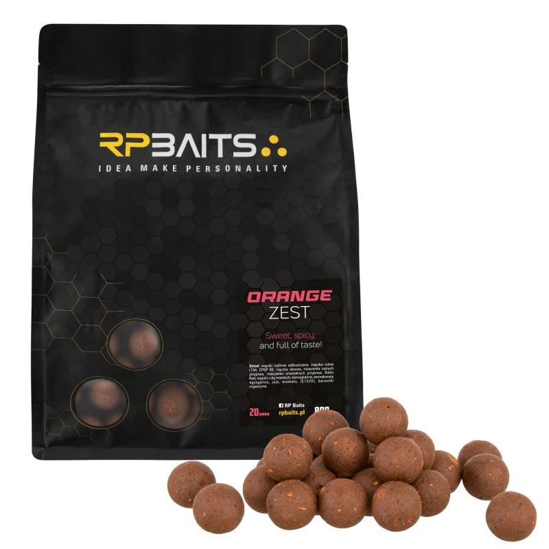 Ostatnie sztuki Kulki Zanętowe RP Baits Orange Zest 20mm 4kg