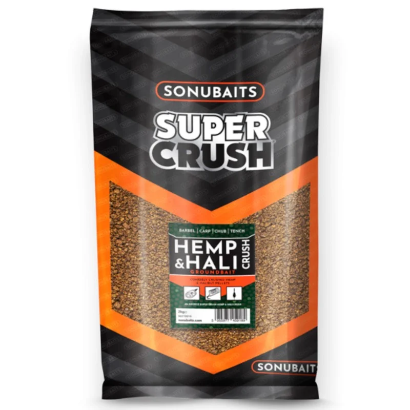 Rabat Zanęta Sonubaits Supercrush Hemp & Hali Crush 2kg