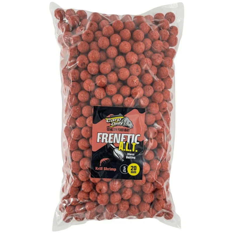Super okazja Kulki Zanętowe Carp Only Frenetic A.L.T. Krill Shrimp 24mm 5kg