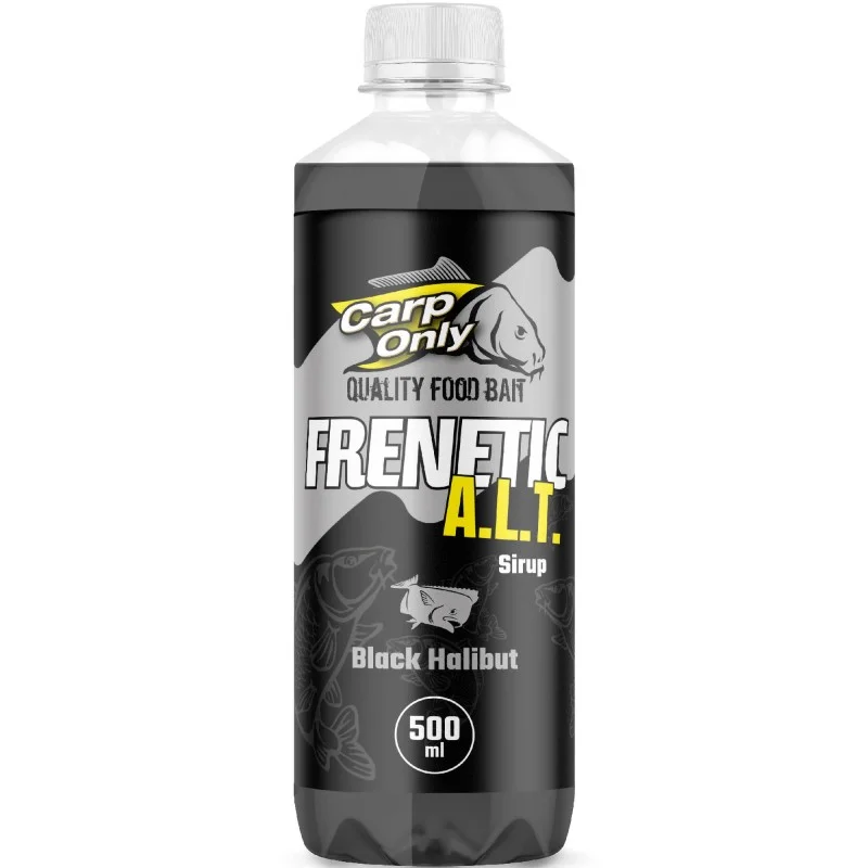 Liquid Carp Only Frenetic A.L.T. Sirup Black Halibut 500ml Wysoka jakość