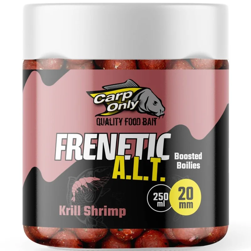 Darmowy zwrot Kulki W Dipie Carp Only Frenetic A.L.T. Krill Shrimp 20mm 250ml
