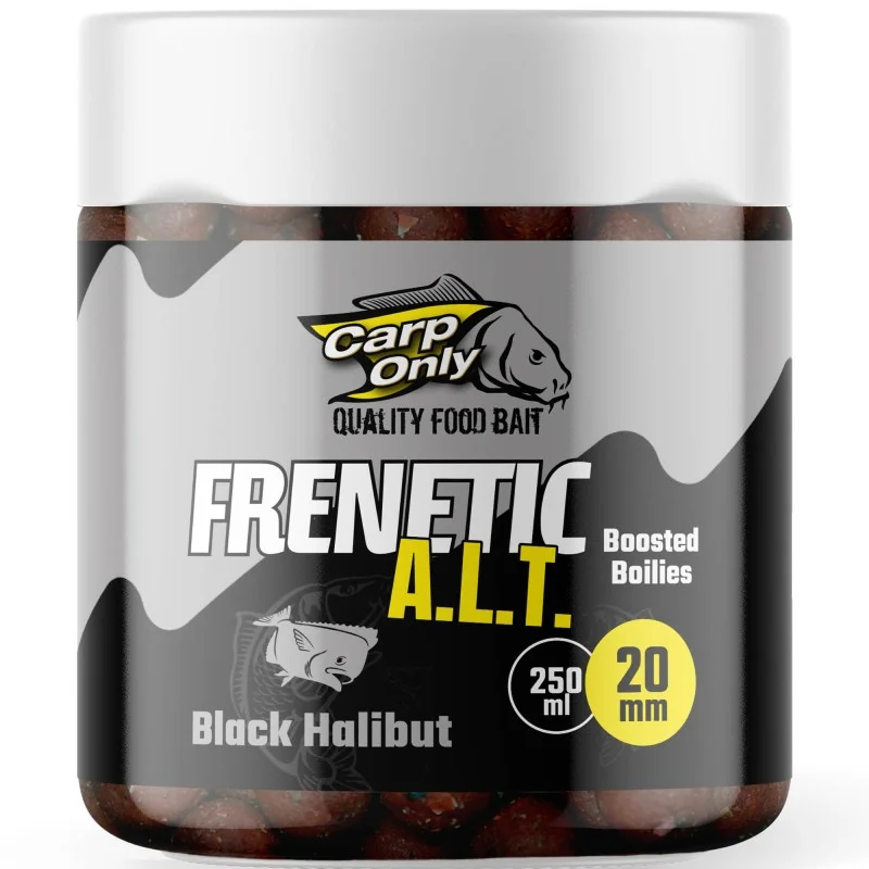 Kulki W Dipie Carp Only Frenetic A.L.T. Black Halibut 20mm 250ml Bestseller