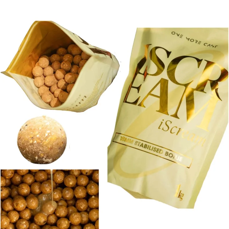 Kulki Zanętowe One More Cast IScream Stabilised Boilie 18mm 1kg Bezpieczna płatność