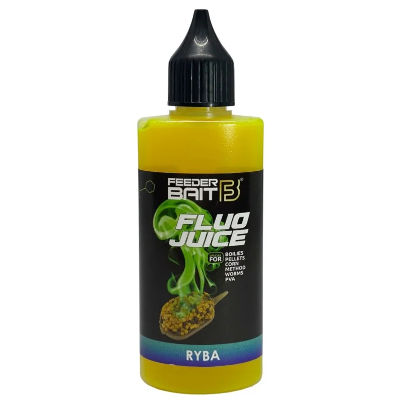 Ograniczona ilość Liquid Feeder Bait Fluo Juice Ryba
