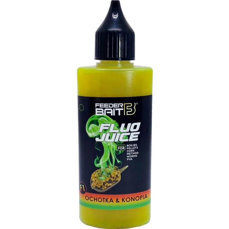 Liquid Feeder Bait Fluo Juice F1 Ochotka & Konopia Zamów dziś