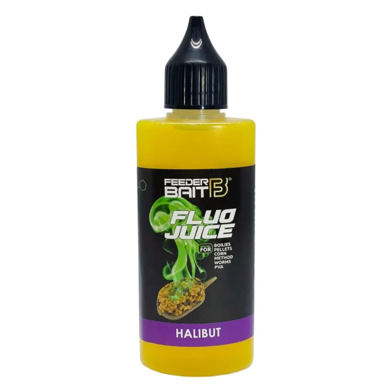 Liquid Feeder Bait Fluo Juice Halibut Super okazja