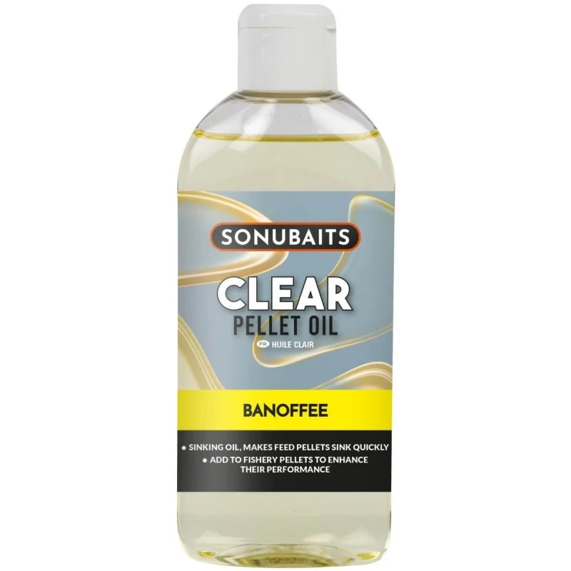 Atraktor Sonubaits Clear Pellet Oil - Banoffee 200ml Darmowa dostawa