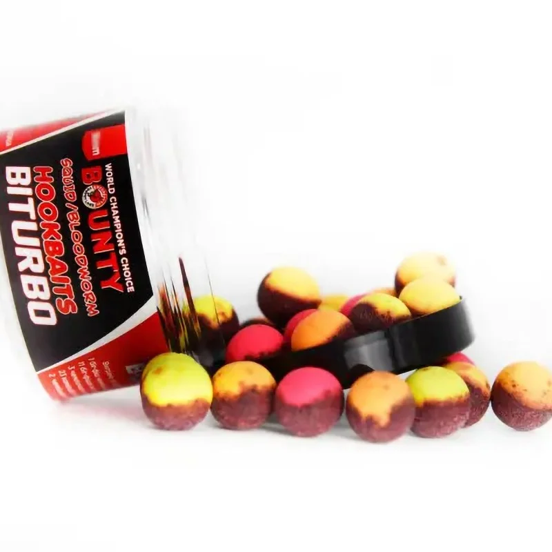 Cena promocyjna Kulki Bounty Premium Hookbait Pop Up Biturbo Squid/ Bloodworm Mix Of Colors 8mm