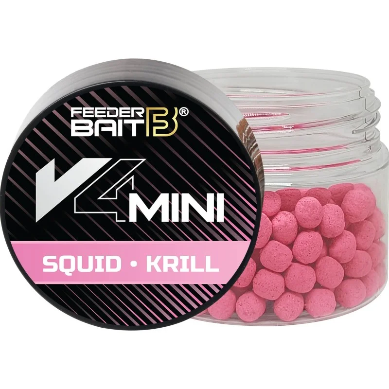 Kulki Feeder Bait V4 Mini Squid Krill 4mm Premium