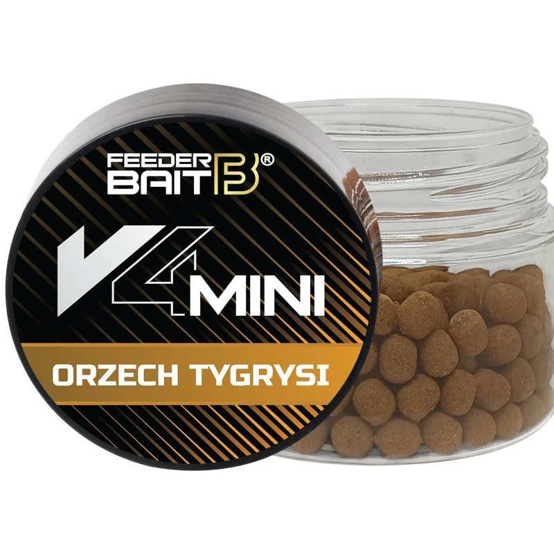 Premium Kulki Feeder Bait V4 Mini Orzech Tygrysi 4mm
