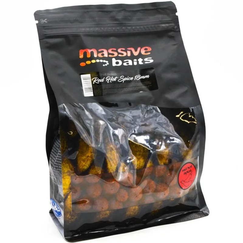 Najlepsza cena Kulki Massive Baits Top Shelf Red Hot Spice 24mm 1kg