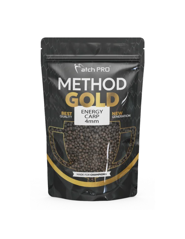 Ostatnie sztuki PELLET MatchPRO METHOD GOLD ENERGY CARP 4mm 700g