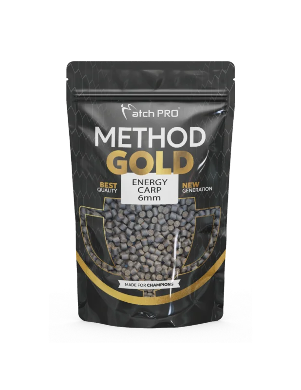 Hit sprzedaży PELLET MatchPRO METHOD GOLD ENERGY CARP 6mm 700g