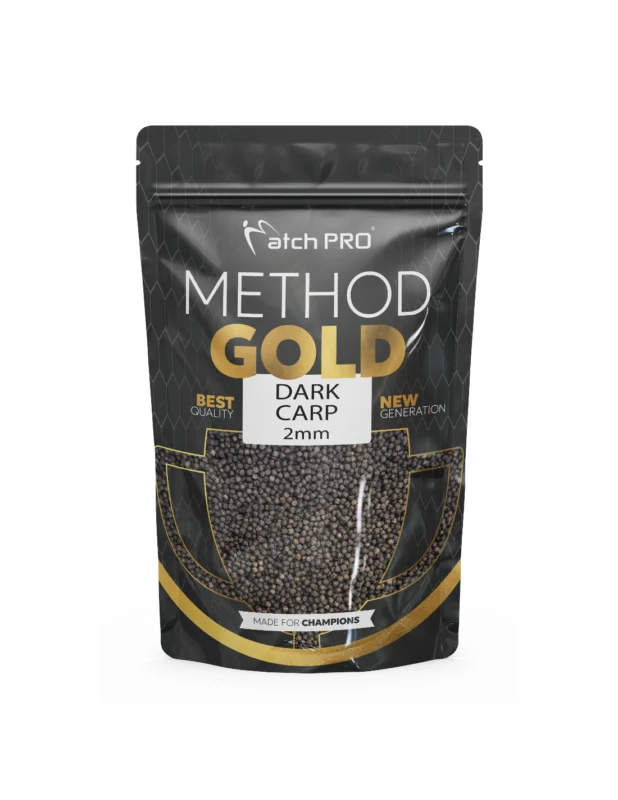 PELLET MatchPRO METHOD GOLD DARK CARP 2mm 700g Kup teraz
