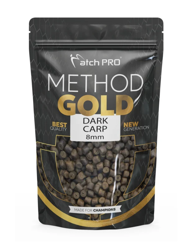 Okazja PELLET MatchPRO METHOD GOLD DARK CARP 8mm 700g