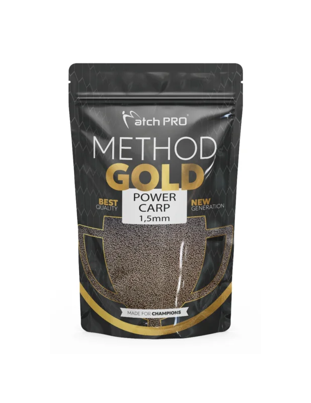 PELLET MatchPRO METHOD GOLD POWER CARP 1,5mm 700g Zamów teraz